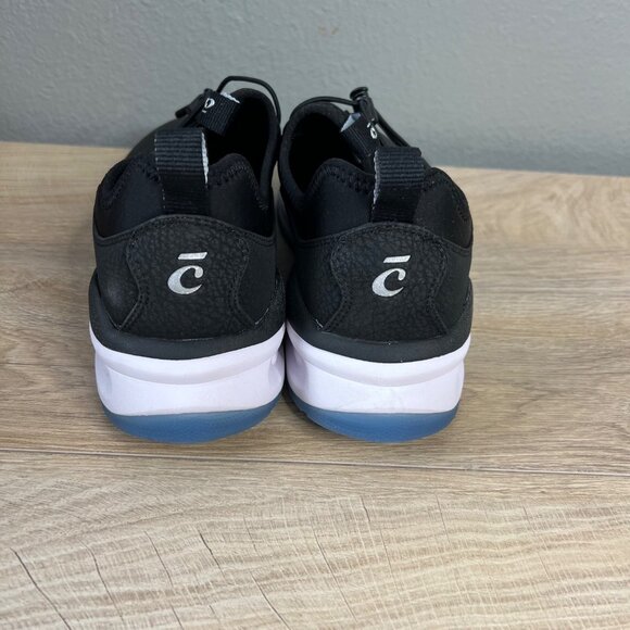 CLOVE Nursing Healthcare Comfort Shoe Mens 9.5 Black White Sneaker NEW - Picture 4 of 6